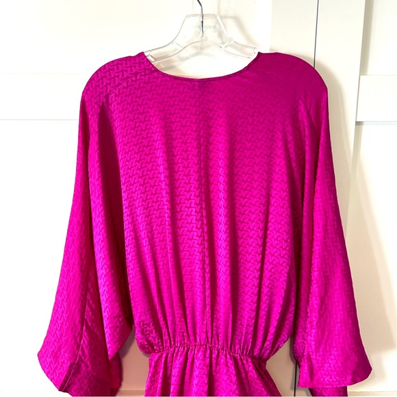 Zadig & Voltaire Women's Silk Cyclamen Pink Hailey Dress in Size XS - Picture 5 of 14